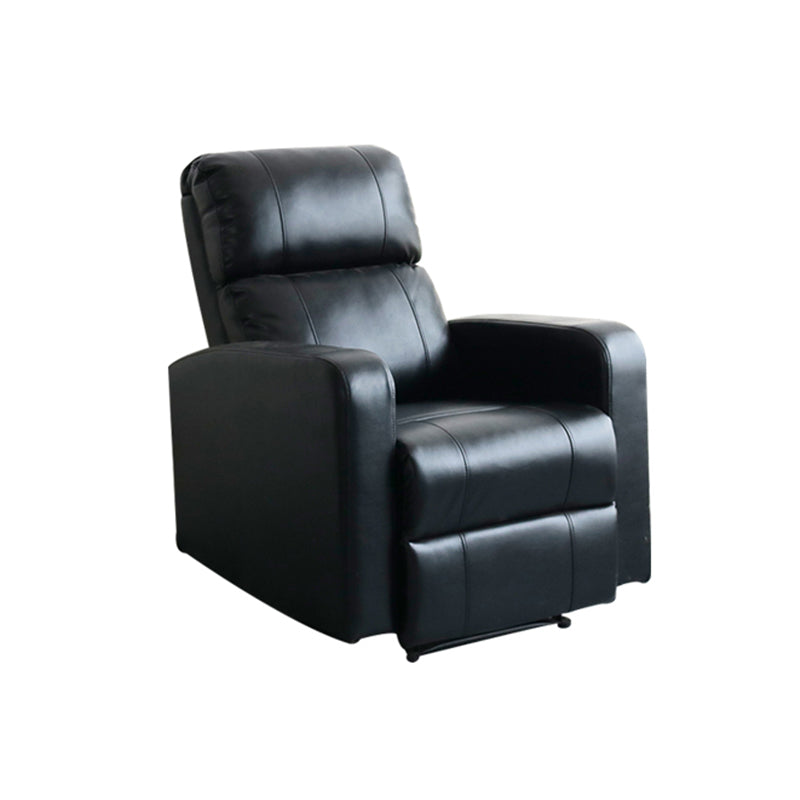 Contemporary Home Theater Recliner Metal Solid Color Indoor Standard Manual-Push Botton