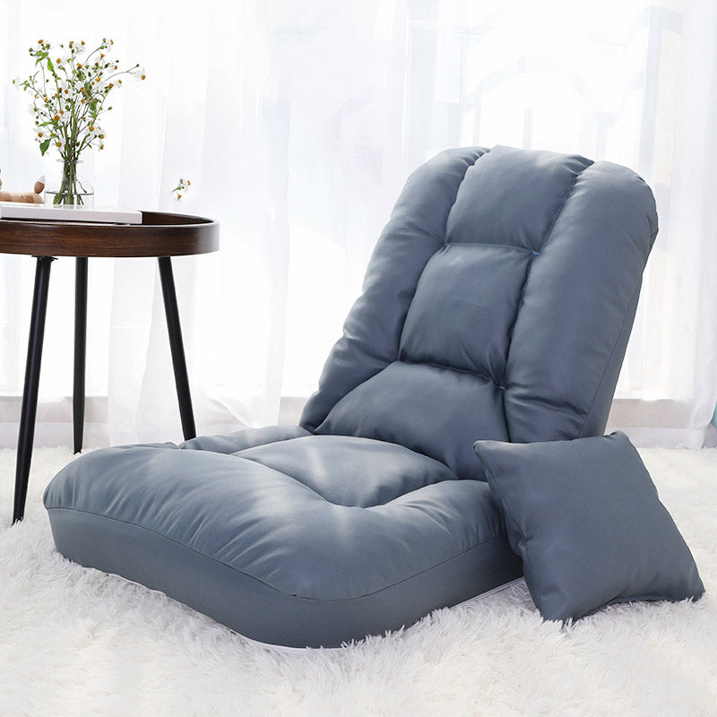 Metal Frame Standard Recliner Solid Color Recliner Chair with Position Lock