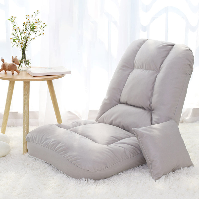 Metal Frame Standard Recliner Solid Color Recliner Chair with Position Lock