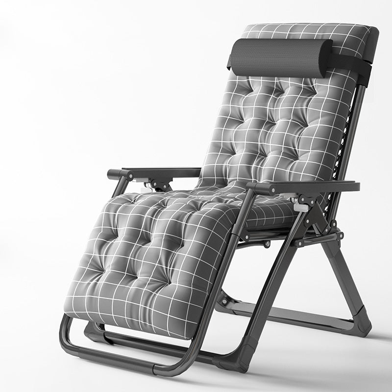 Contemporary Metal Frame Standard Recliner Foldable Recliner Chair