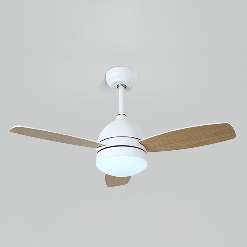 Metal Fan Shape Ceiling Fan Kid Style 1-Light Ceiling Fans Fixtures