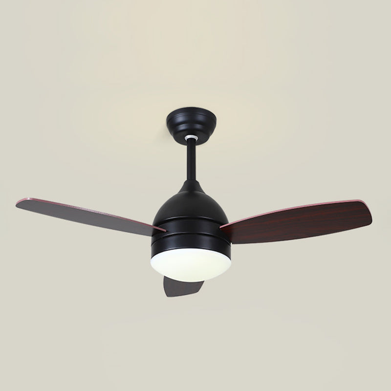 Metal Fan Shape Ceiling Fan Kid Style 1-Light Ceiling Fans Fixtures