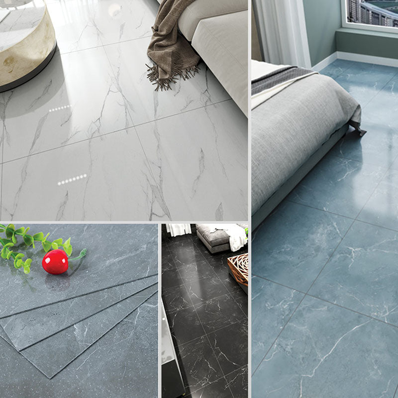 Peel & Stick Vinyl Flooring Smooth Marble Look Vinyl Flooring with Waterproof