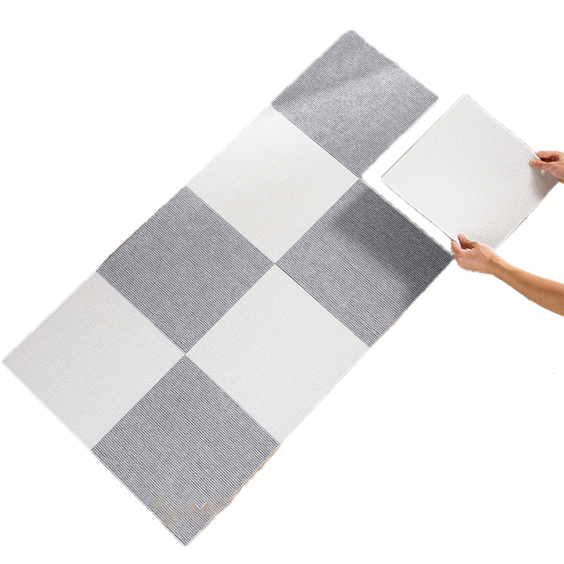 12" X 12" Carpet Tiles Self Peel and Stick Level Loop Non-Skid Bedroom
