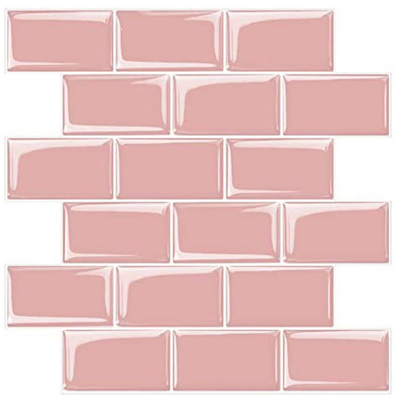 PVC Peel and Stick Tiles Waterproof Peel and Stick Tiles with Square Shape