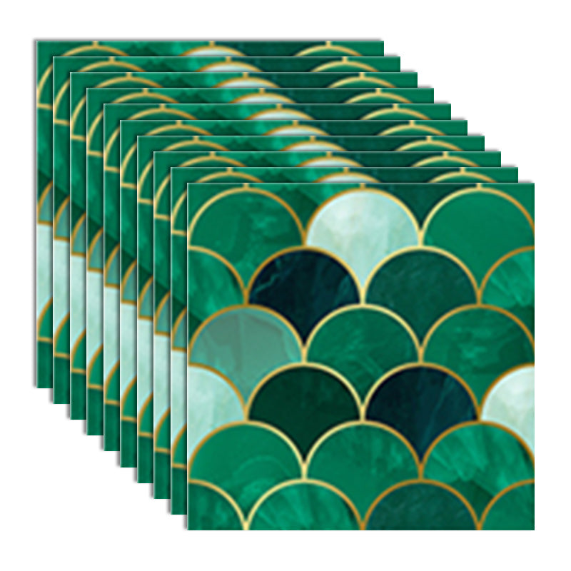 Plastic Peel and Stick Tiles Contemporary Peel and Stick Tiles