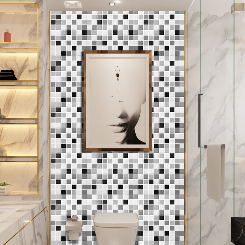 Waterproof Peel & Stick PVC Mosaic Tile Mosaic Tile Wallpaper