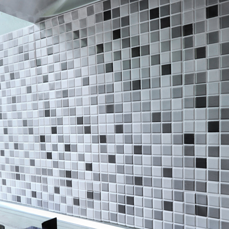 Waterproof Peel & Stick PVC Mosaic Tile Mosaic Tile Wallpaper