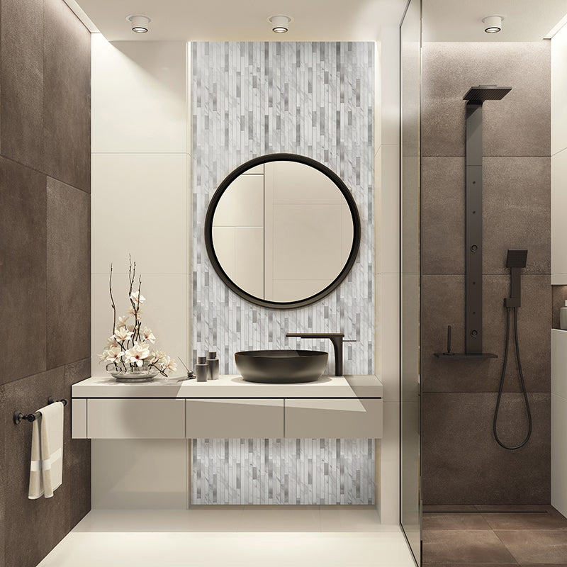 Modern Peel & Stick Subway Tile Waterproof Peel & Stick Subway Tile