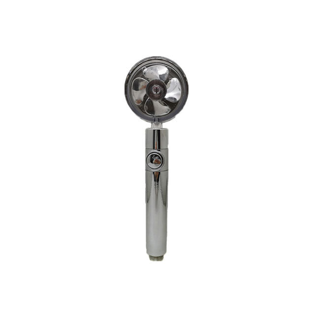 Contemporary Handheld Supercharged Shower Head Round Spray Head