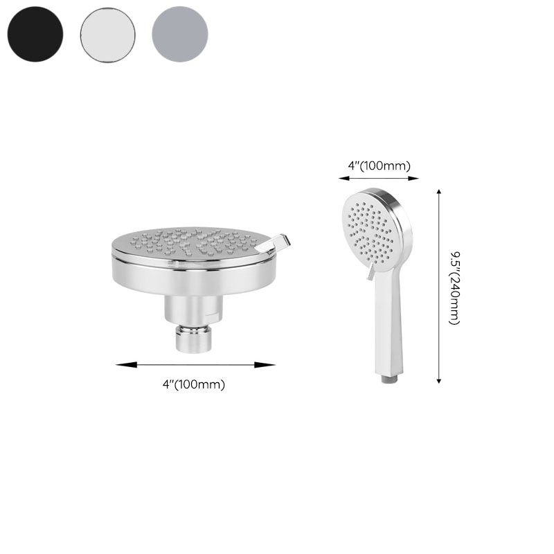 Bathroom Shower Head Standard Round Hand Shower Rain Fall Bathroom Shower Head