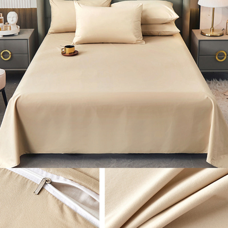 Cotton Bed Sheet Set Modern Elegant Fitted Sheet for Bedroom
