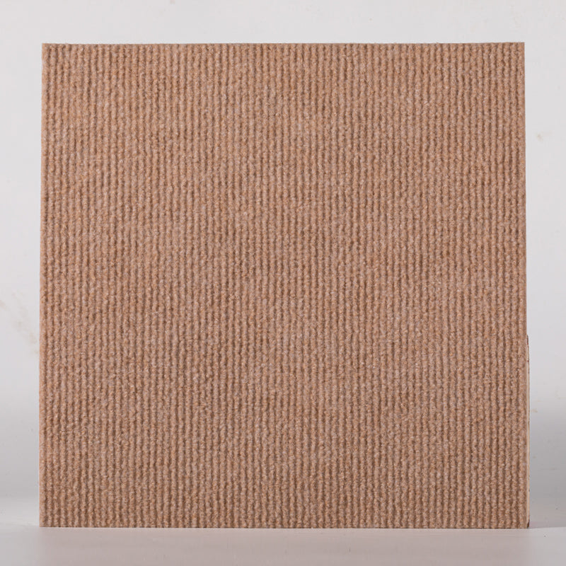 Carpet Tile Fade Resistant Non-Skid Solid Color Self-Stick Carpet Tiles Living Room