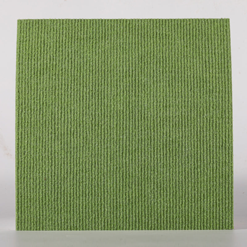 Carpet Tile Fade Resistant Non-Skid Solid Color Self-Stick Carpet Tiles Living Room