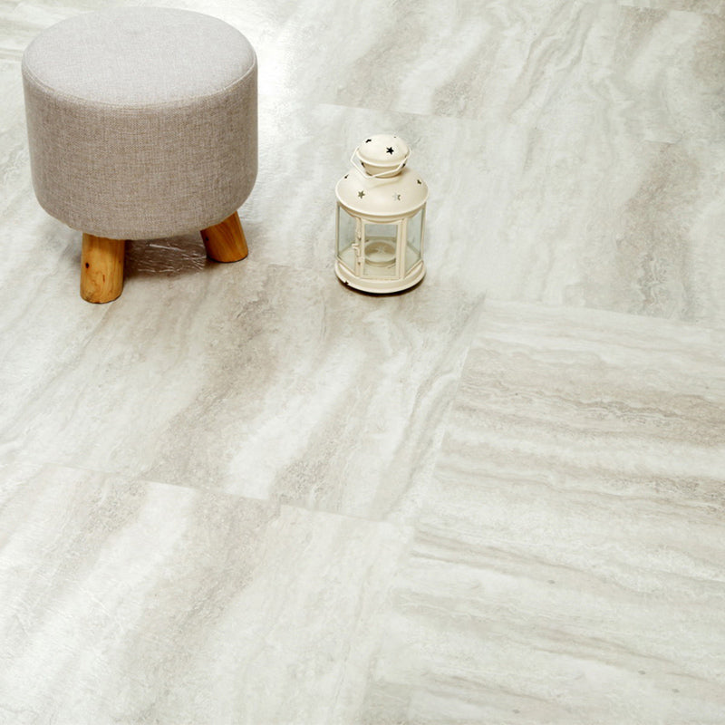 Peel & Stick Vinyl Flooring Low Gloss Marble Look Vinyl Flooring