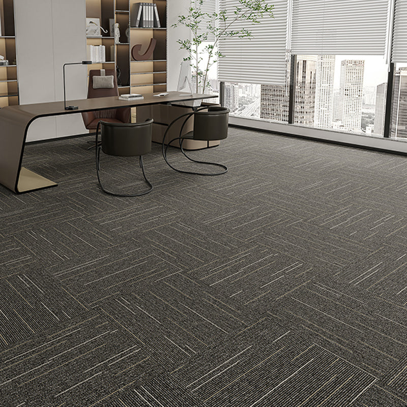 Indoor Carpet Tiles Level Loop Carpet Tiles with Fire Resistant
