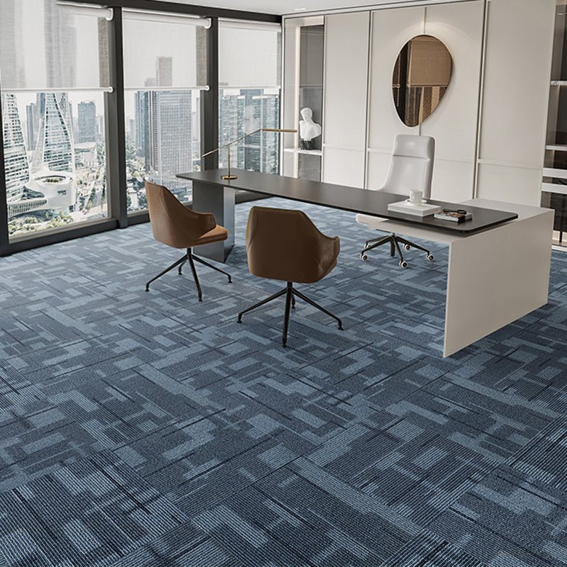 Indoor Carpet Tiles Level Loop Carpet Tiles with Fire Resistant