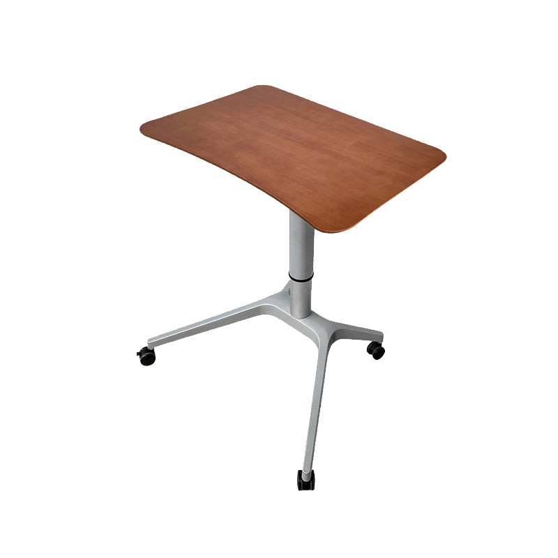 Modern Style Office Task Desk Rectangular Shape Writing Desk with Wheels