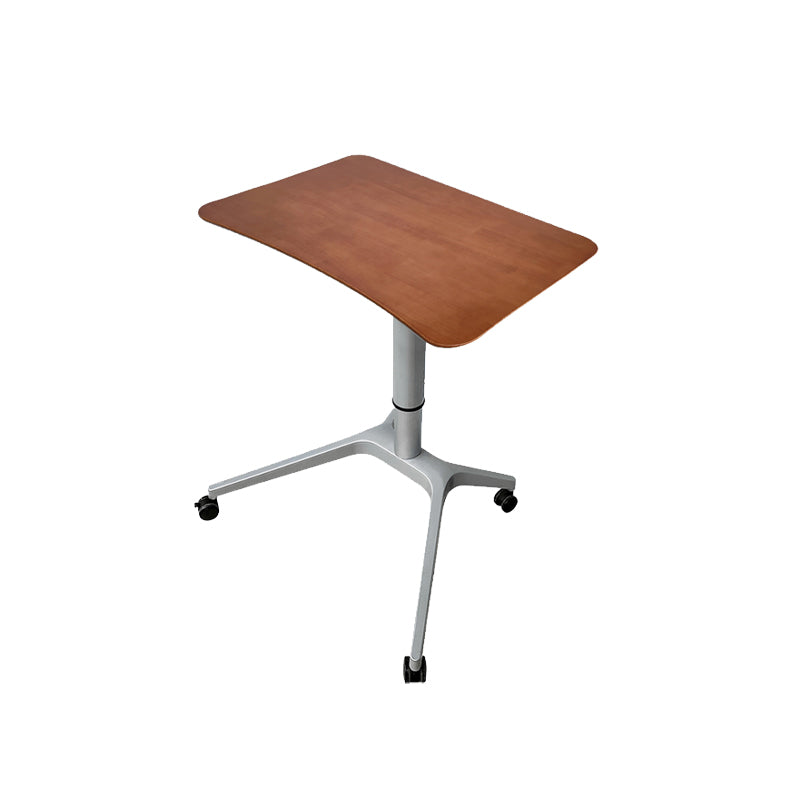 Modern Style Office Task Desk Rectangular Shape Writing Desk with Wheels