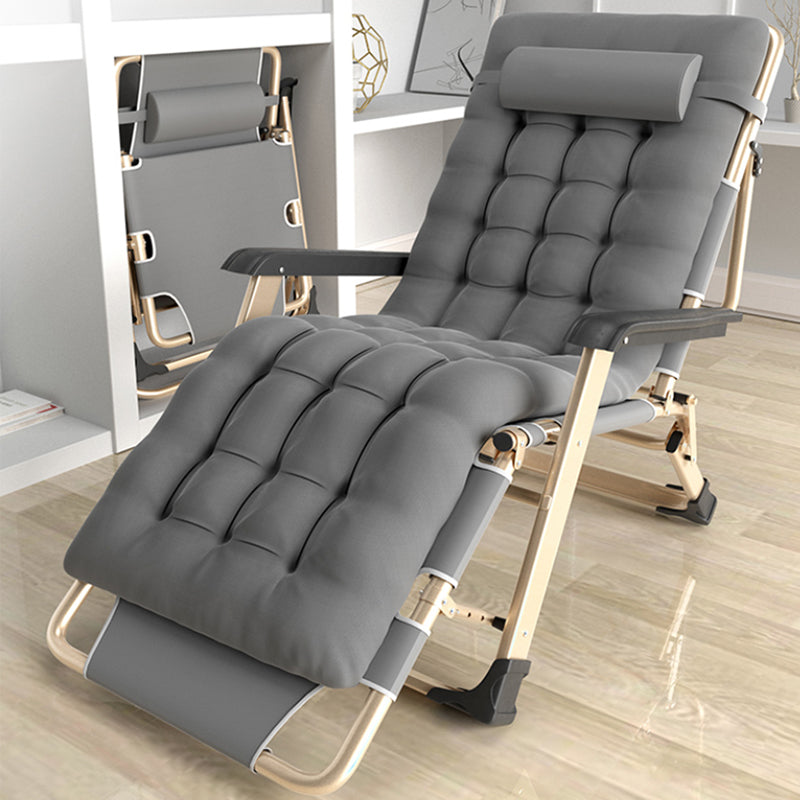 Modern & Contemporary Standard Recliner Metal Solid Color Indoor Recliner Chair