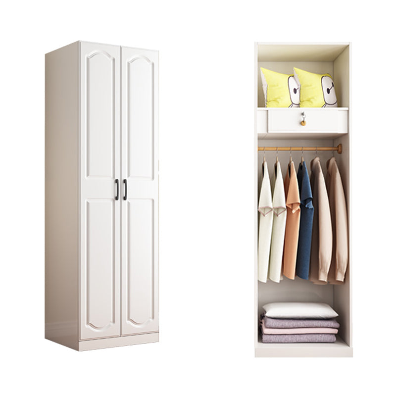 Contemporary Bedroom Kid's Wardrobe Manufactured Wood Frame Wardrobe