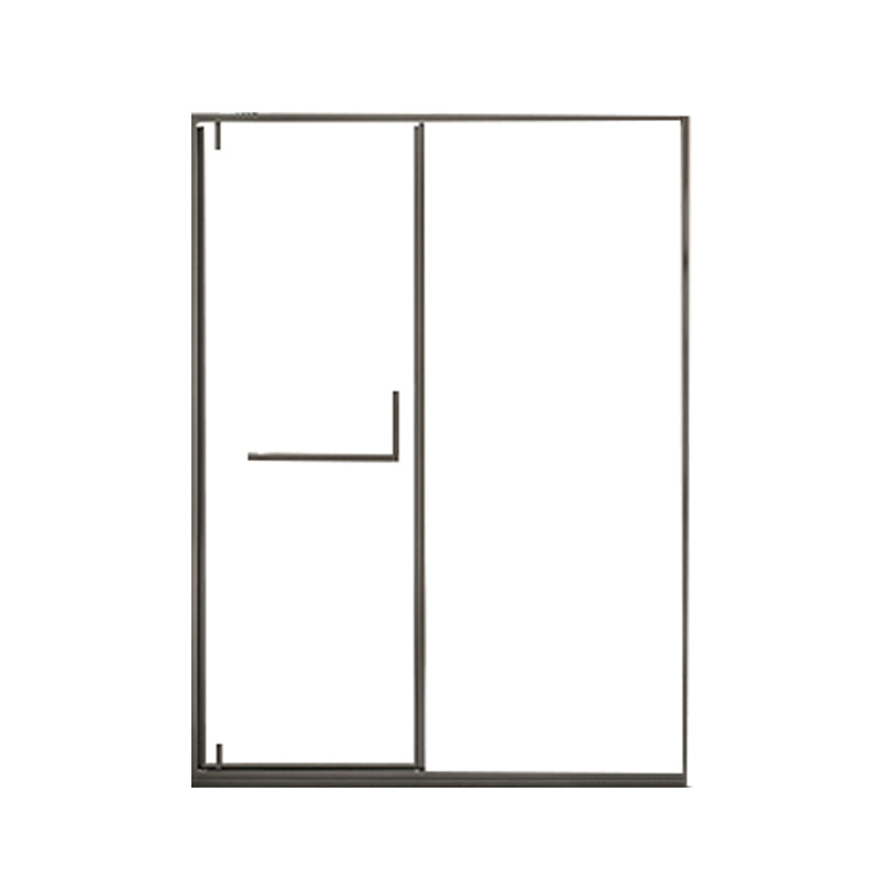 Narrow Edge Full Frame Pivot Shower Door Tempered Glass Shower Door