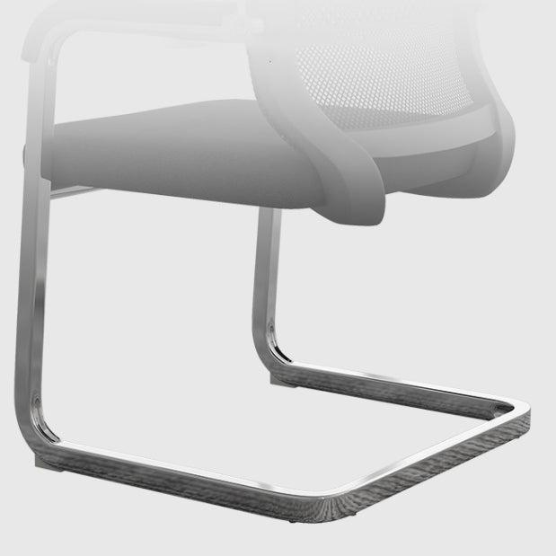 Fixed Arms Office Chair No Distressing Modern Ergonomic Chair