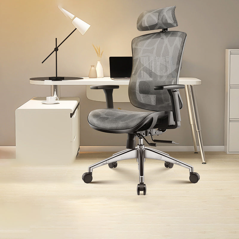 Modern Slide Office Chair Removable Arms Adjustable Seat Height Desk Chair