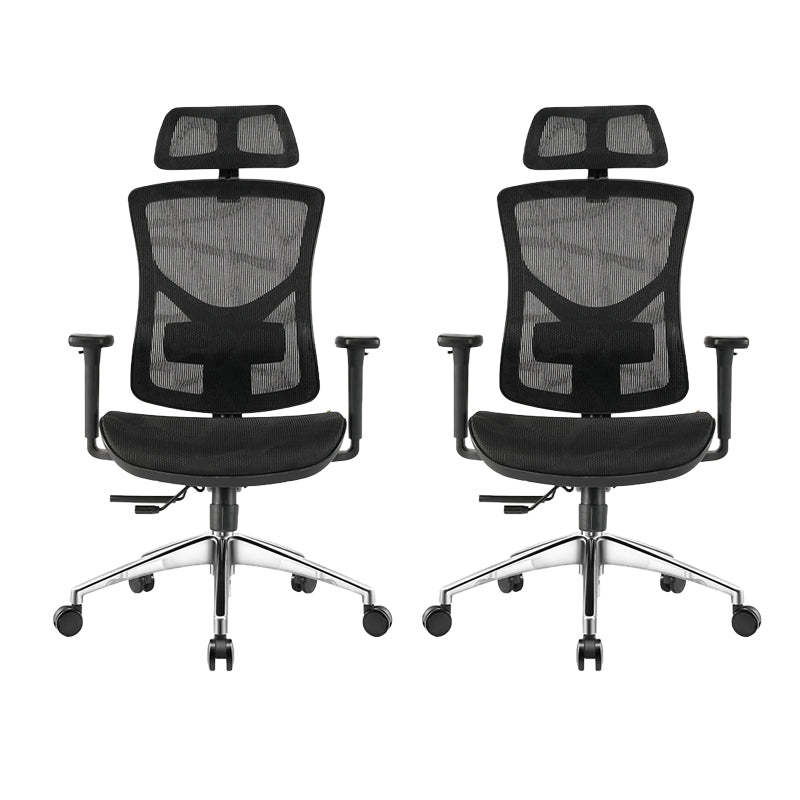 Modern Slide Office Chair Removable Arms Adjustable Seat Height Desk Chair