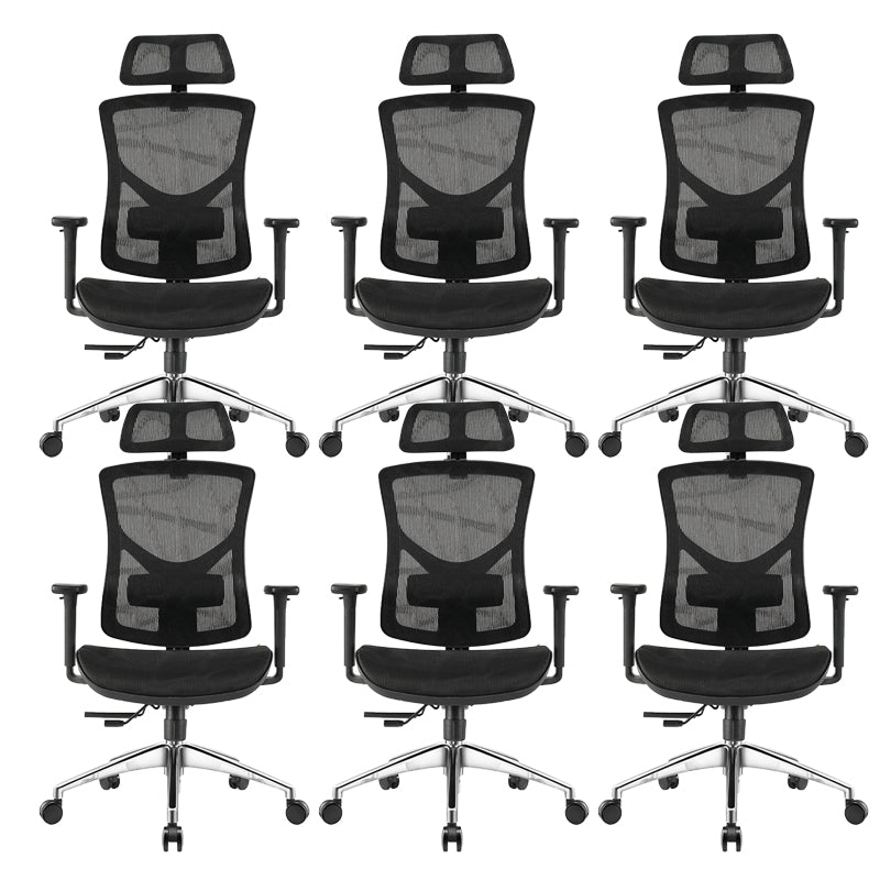 Modern Slide Office Chair Removable Arms Adjustable Seat Height Desk Chair