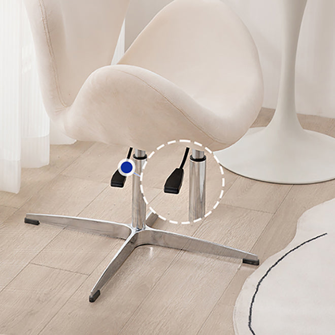 Modern Armless Office Chair No Distressing No Wheels Ergonomic Desk Chair