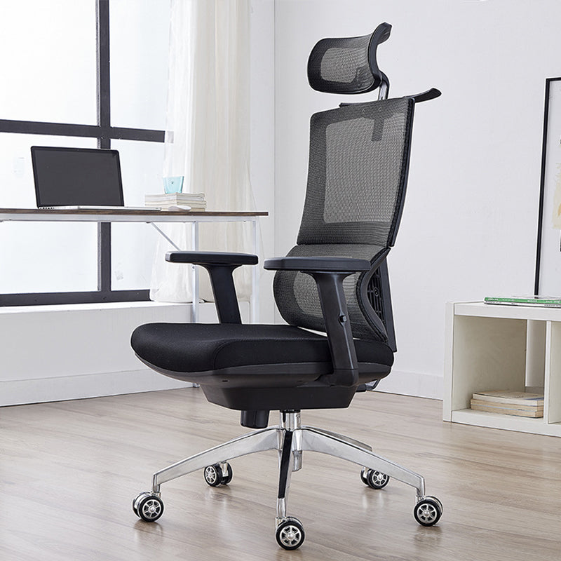 Modern Removable Arms Office Chair Tilt Mechanism No Distressing Ergonomic Desk Chair