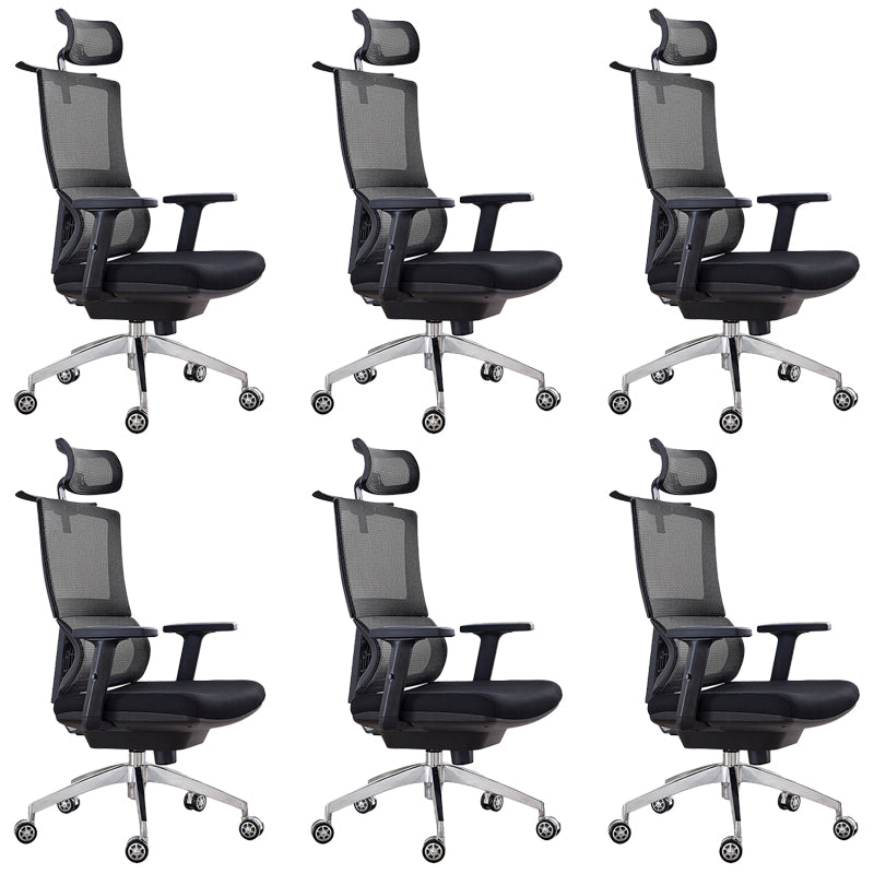 Modern Removable Arms Office Chair Tilt Mechanism No Distressing Ergonomic Desk Chair