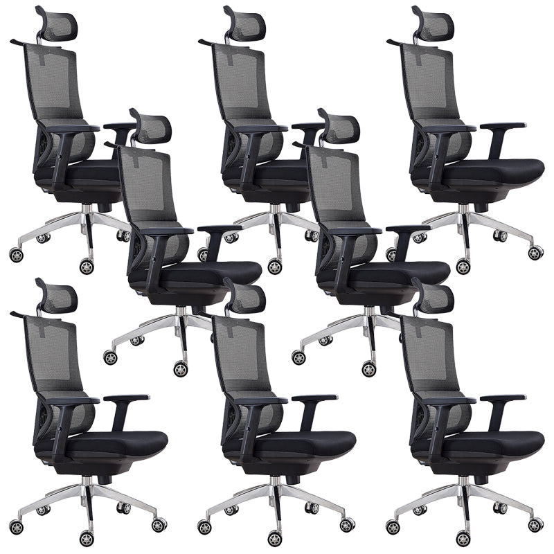 Modern Removable Arms Office Chair Tilt Mechanism No Distressing Ergonomic Desk Chair