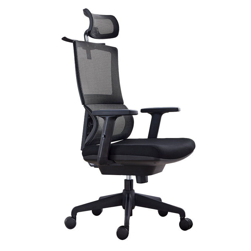 Modern Removable Arms Office Chair Tilt Mechanism No Distressing Ergonomic Desk Chair