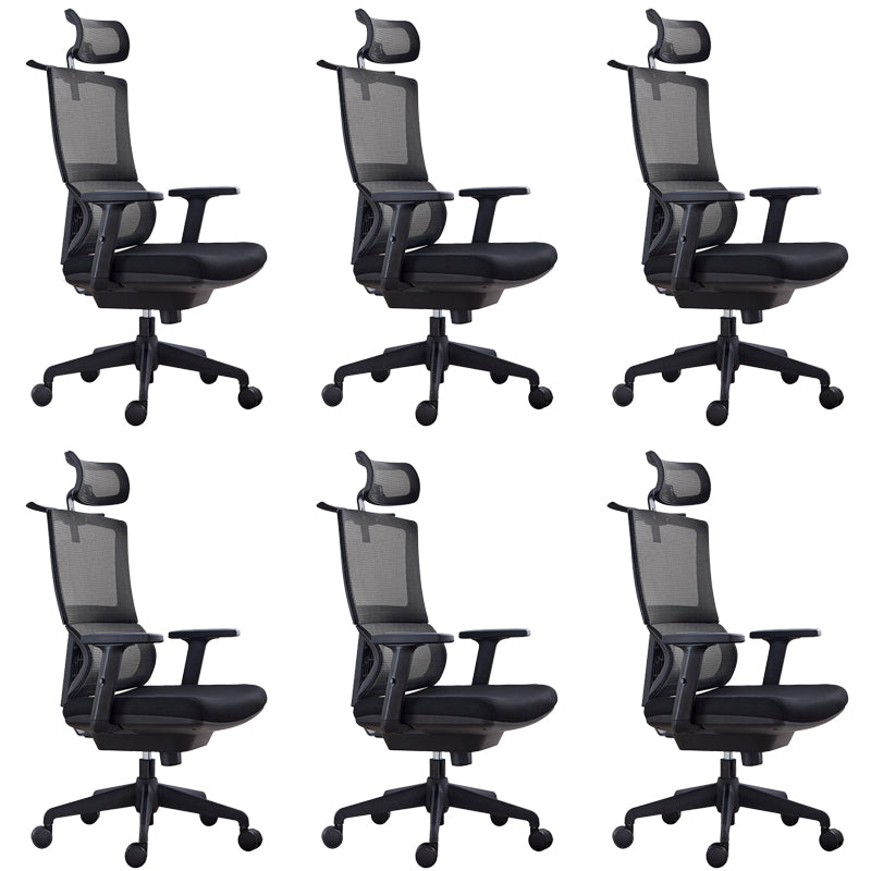 Modern Removable Arms Office Chair Tilt Mechanism No Distressing Ergonomic Desk Chair