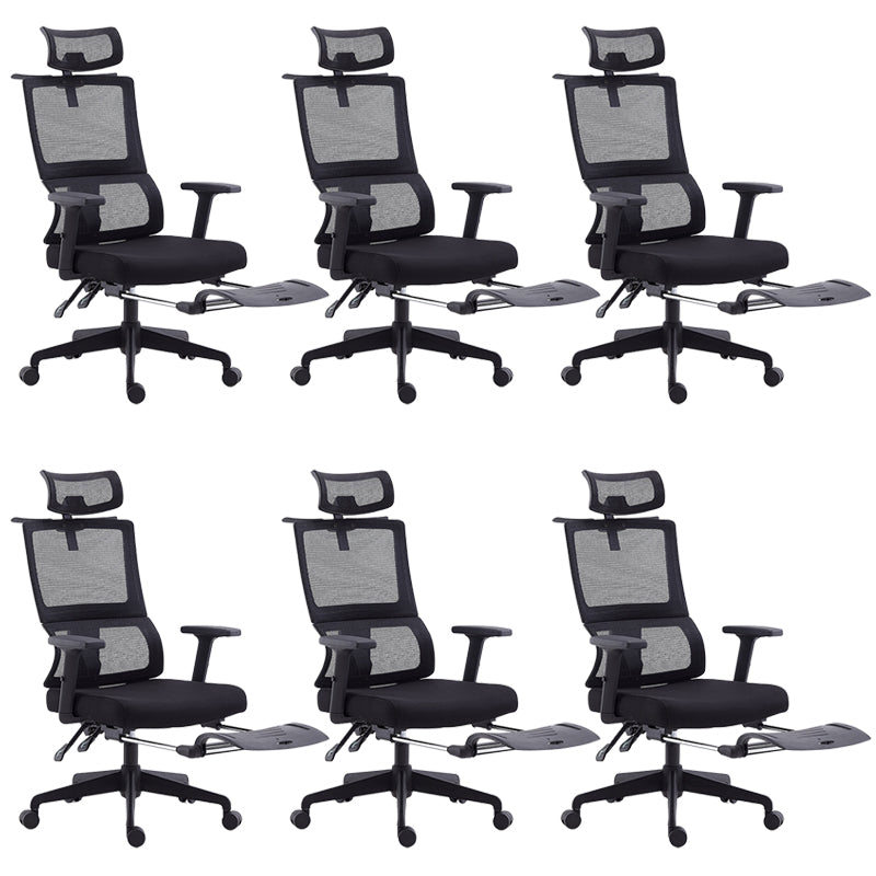 Modern Removable Arms Office Chair Tilt Mechanism No Distressing Ergonomic Desk Chair