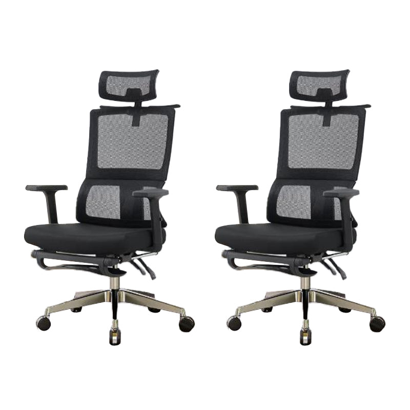 Modern Removable Arms Office Chair Tilt Mechanism No Distressing Ergonomic Desk Chair