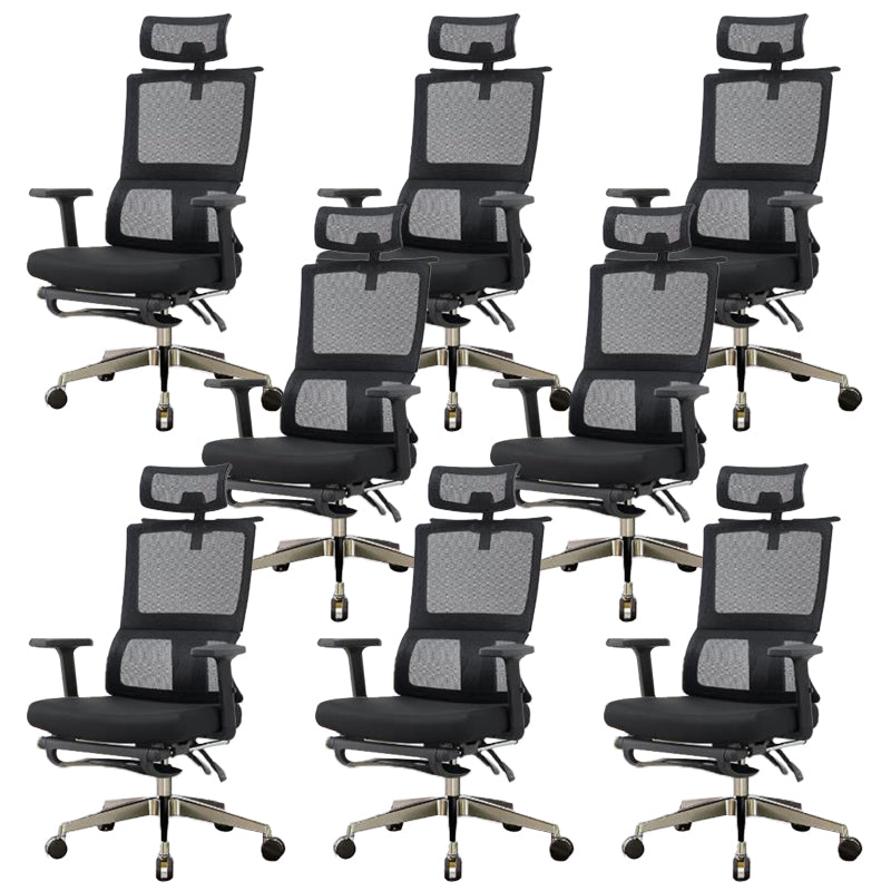 Modern Removable Arms Office Chair Tilt Mechanism No Distressing Ergonomic Desk Chair