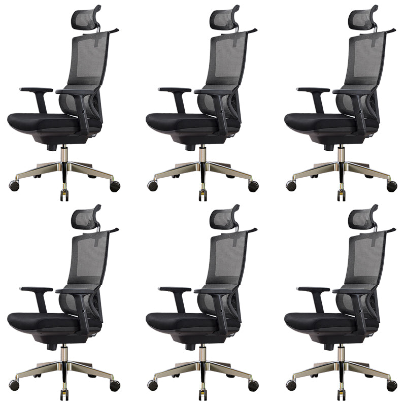 Modern Removable Arms Office Chair Tilt Mechanism No Distressing Ergonomic Desk Chair