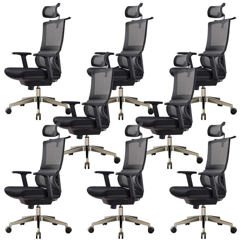 Modern Removable Arms Office Chair Tilt Mechanism No Distressing Ergonomic Desk Chair