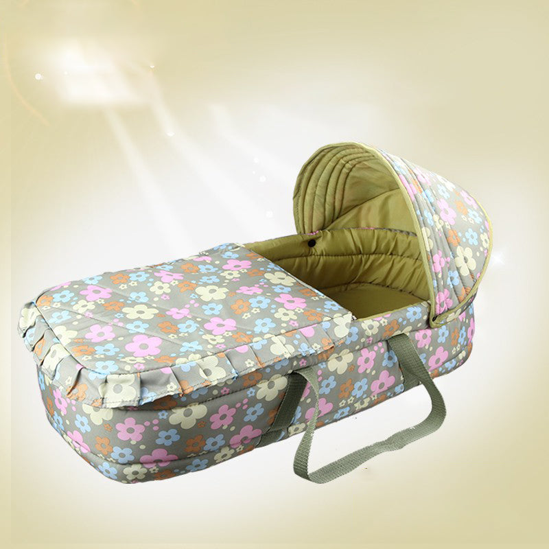 Contemporary Rocking Moses Basket Oval Moses Basket With Belts