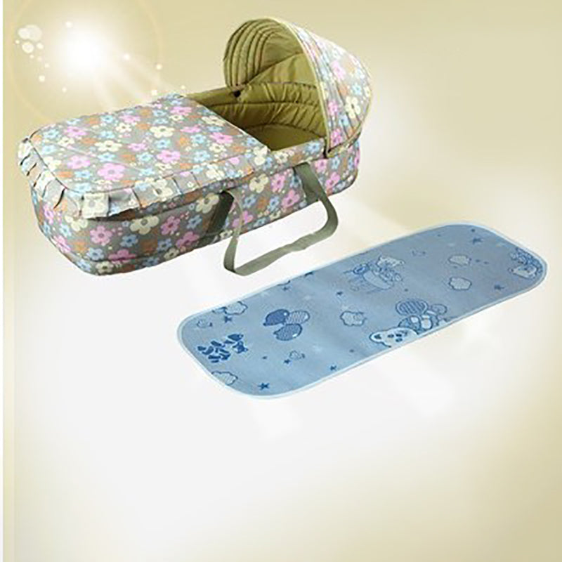 Contemporary Rocking Moses Basket Oval Moses Basket With Belts