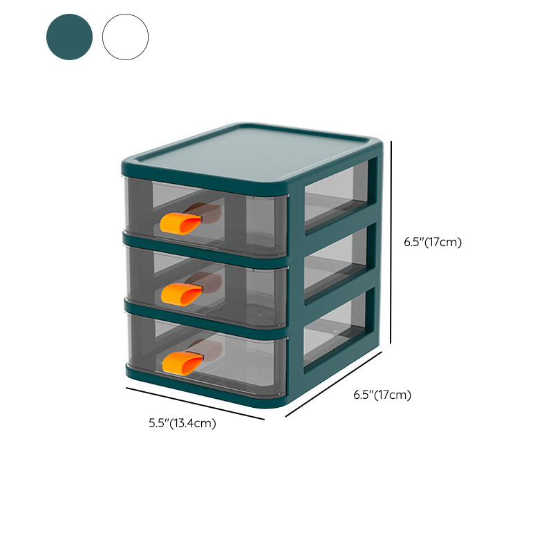 Contemporary Cabinet Acrylic Drawers Filing Cabinet for Home Office