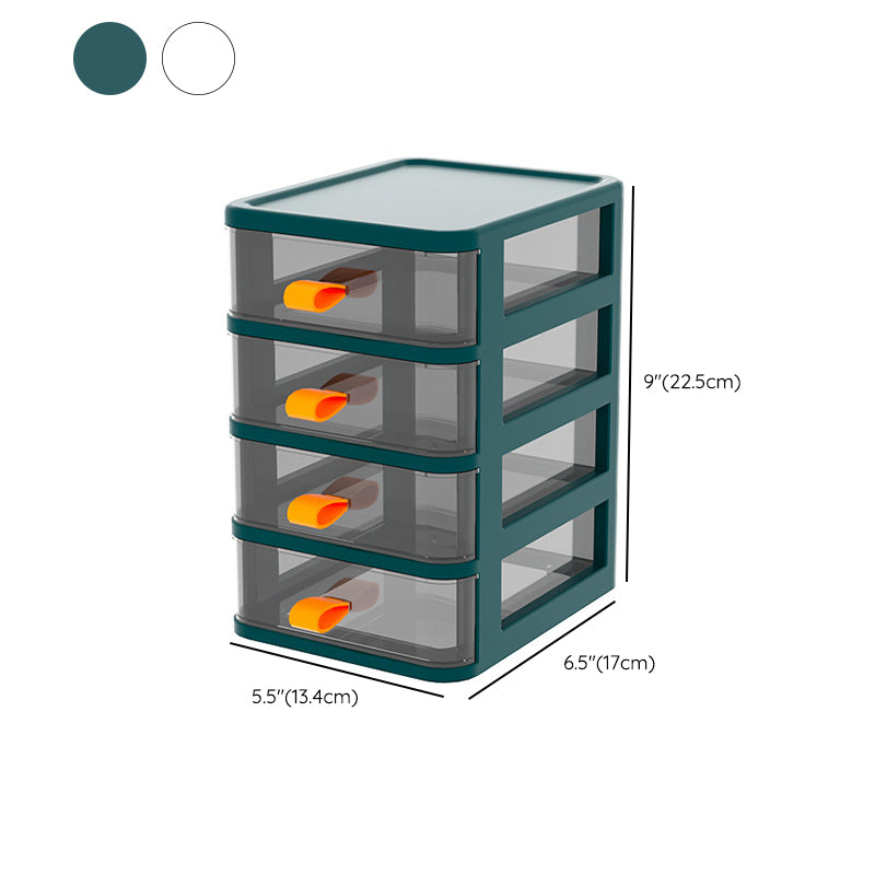 Contemporary Cabinet Acrylic Drawers Filing Cabinet for Home Office