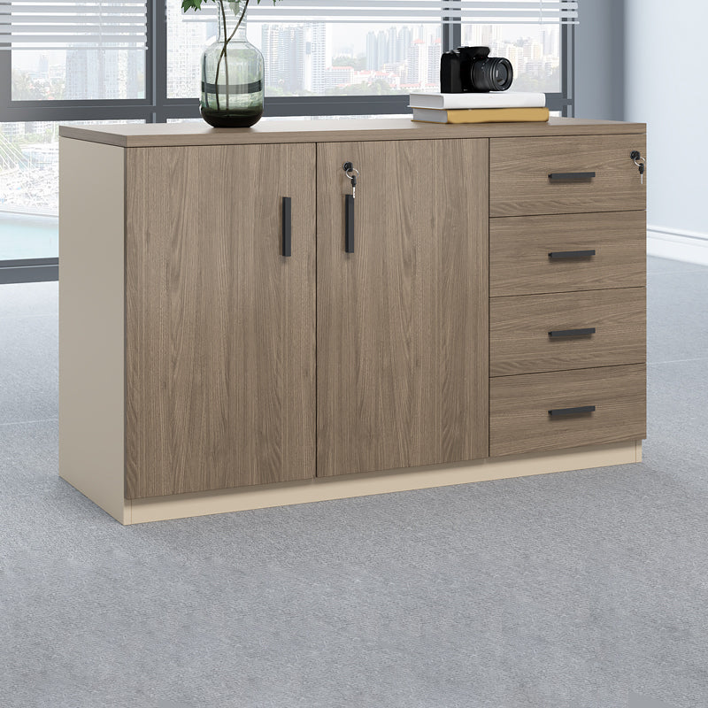 Modern Style Office Filing Cabinet Wooden File Cabinet with Doors