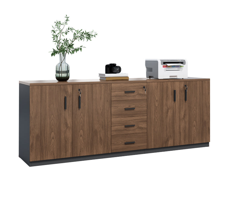 Modern Style Office Filing Cabinet Wooden File Cabinet with Doors