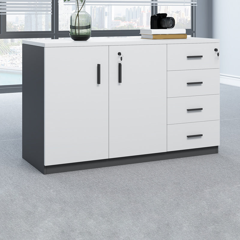 Modern Style Office Filing Cabinet Wooden File Cabinet with Doors