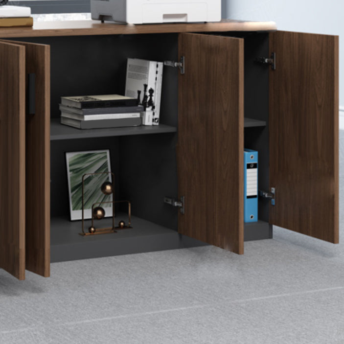 Modern Style Office Filing Cabinet Wooden File Cabinet with Doors