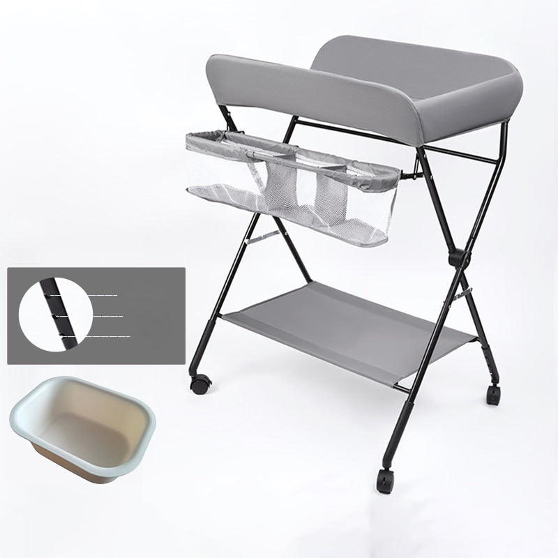 Portable Changing Table Modern Baby Changing Table with Basket